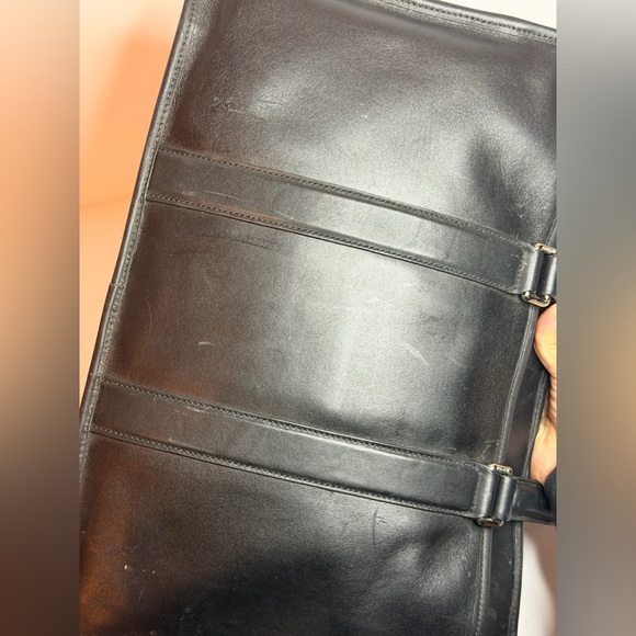 Coach Lexington Embassy Black Leather Briefcase - Picture 8 of 15